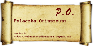 Palaczka Odisszeusz névjegykártya